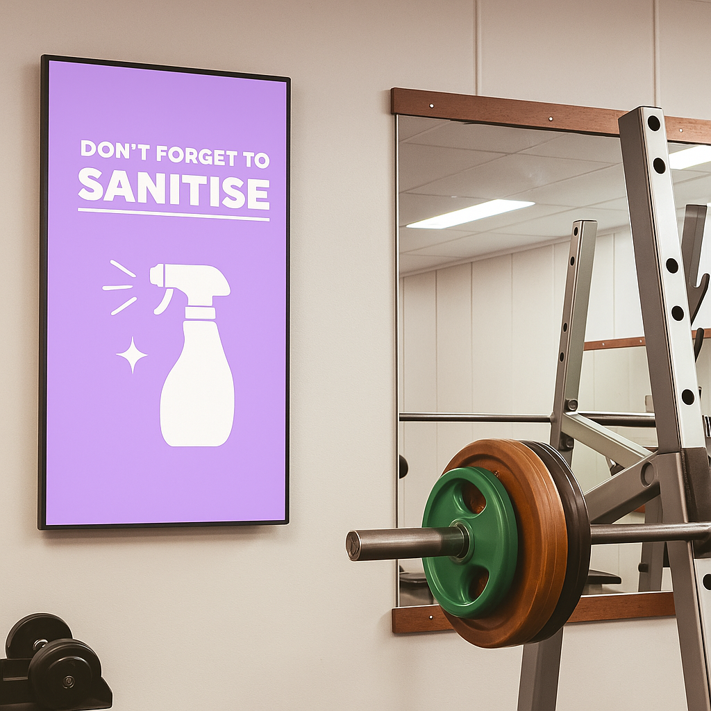 digital-signage-solution-gym-tools