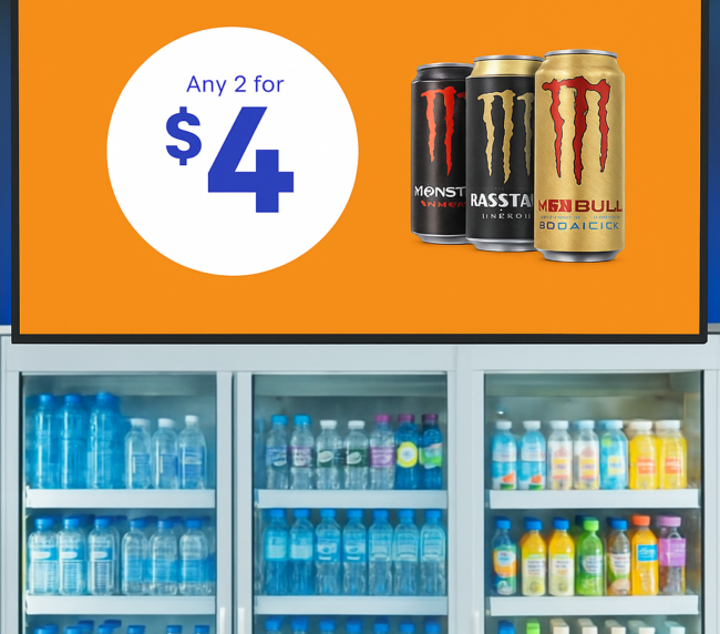 digital-signage-solution-supermarket-drinks