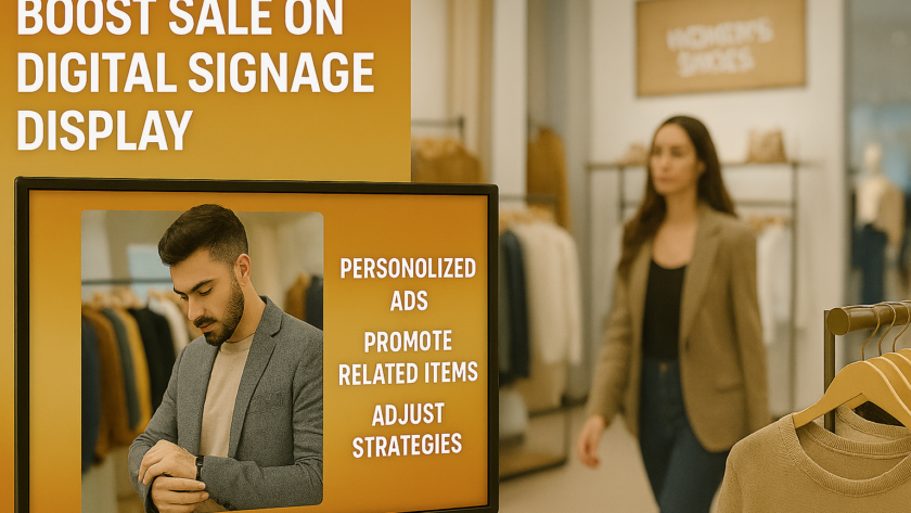 digitan signage display boost sale