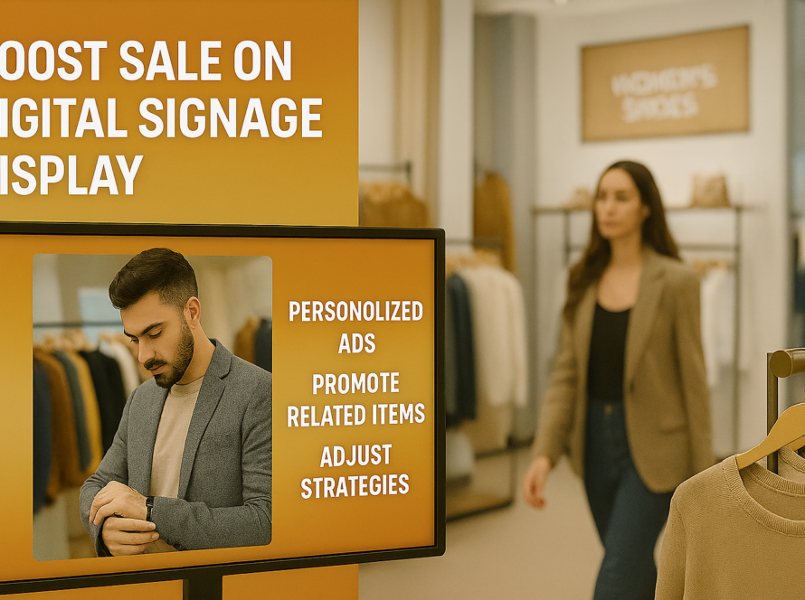 digitan signage display boost sale