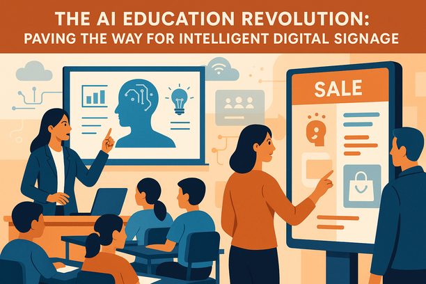 The AI Education Revolution: Paving the Way for Intelligent Digital Signage