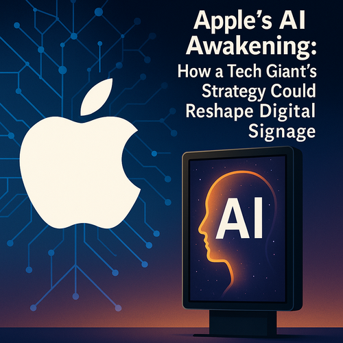 Apple's AI Awakening: How a Tech Giant's Strategy Could Reshape Digital Signage