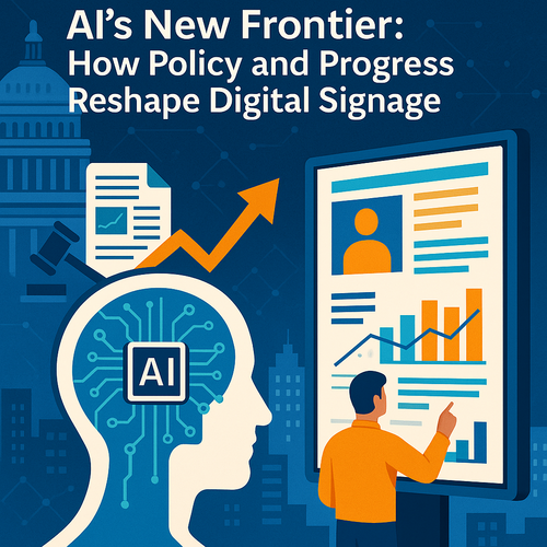 AI's New Frontier: How Policy and Progress Reshape Digital Signage
