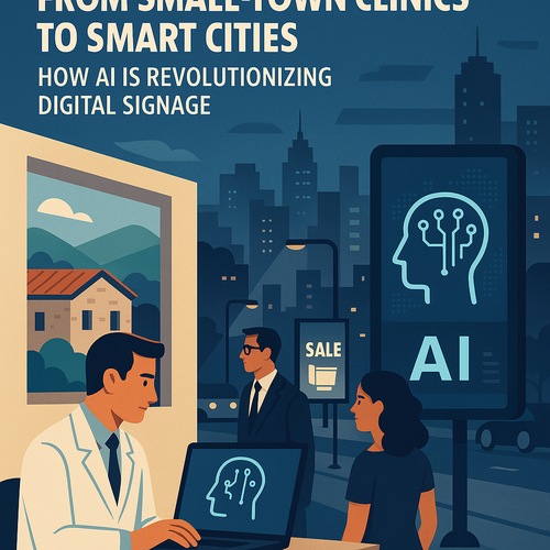 From Small-Town Clinics to Smart Cities: How AI is Revolutionizing Digital Signage