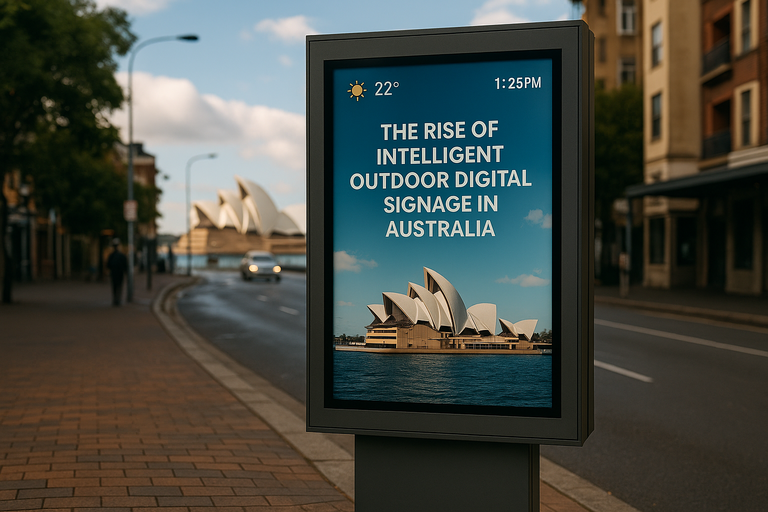 AI-Powered Outdoor Digital Signage in Australia: Finding the Best Service Near You