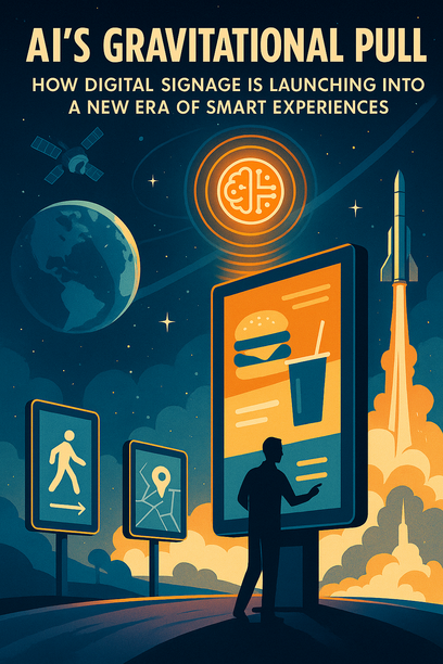 AI's Gravitational Pull: How Digital Signage is Launching into a New Era of Smart Experiences