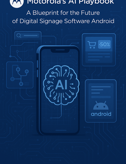 Motorola's AI Playbook: A Blueprint for the Future of Digital Signage Software Android